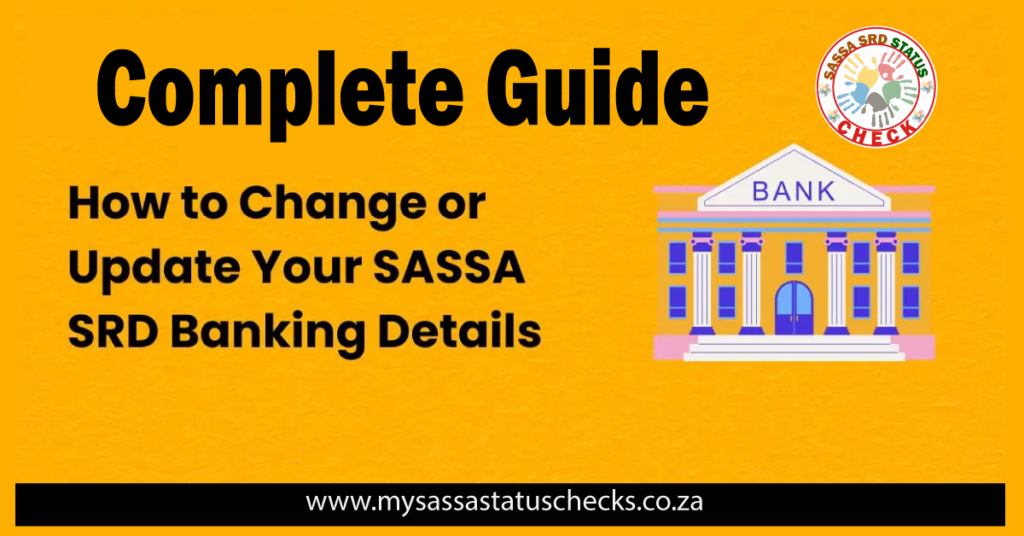 sassa banking details for r350